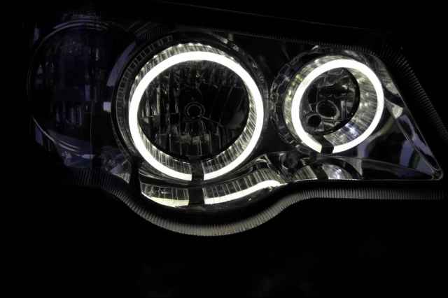 چراغ جلو اسپرت پرايد ۱۳۲_۱۱۱(طرح BMW)3D (توليدي)