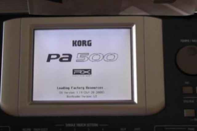 فروش ال سي دي كرگ LCD KORG PA900,PA600, PA3XLE