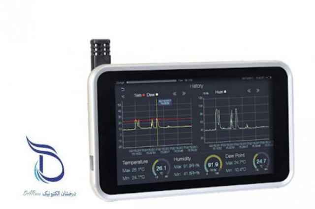 رطوبت سنج و دماسنج لابراتواري سم مدل CEM DT-1700