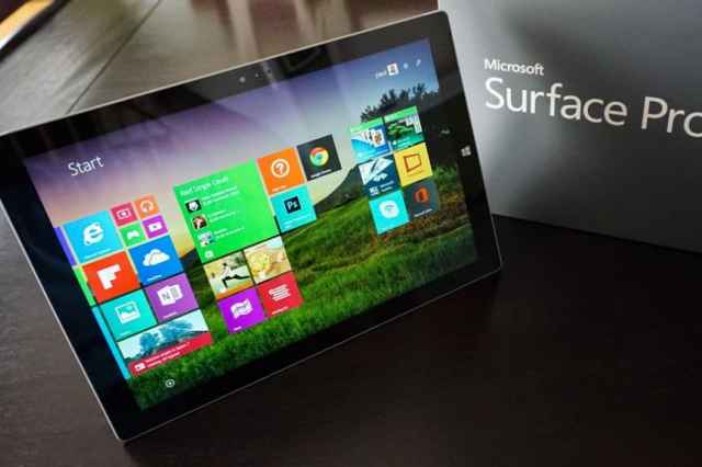 laptop tablet Microsoft surface pro3