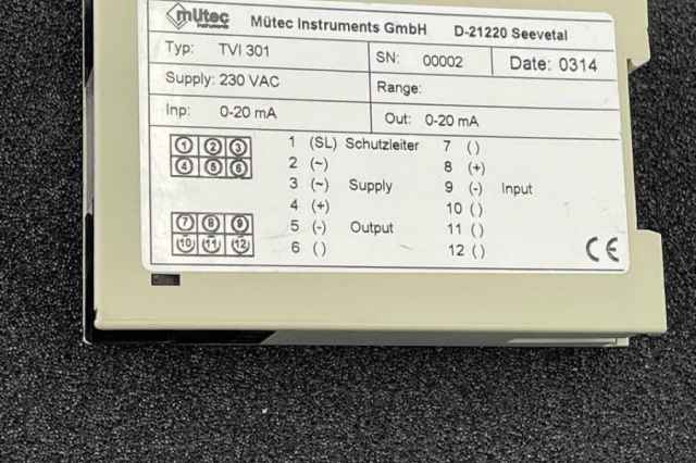 رله MUTEC Instruments Gmbh TVI301