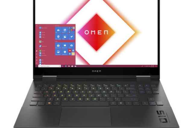 لپ تاپ گيم hp omen 15 i5 11400 16Gb 512Ssd 4Gb 3050Rtx