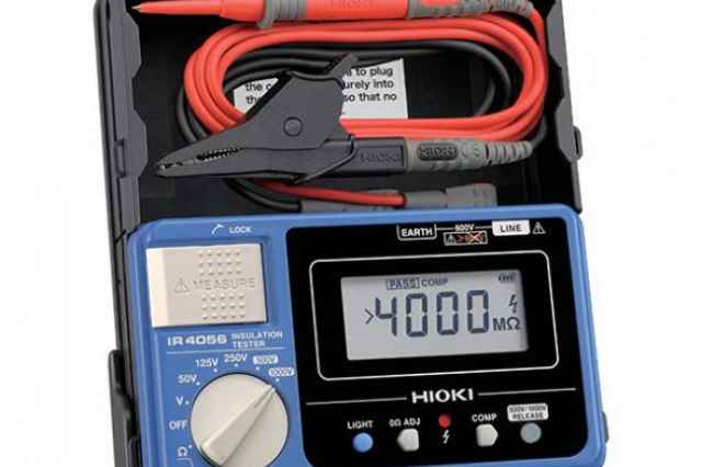 تستر عايق كابل ، مگا اهم متر هيوكي مدل HIOKI IR4056