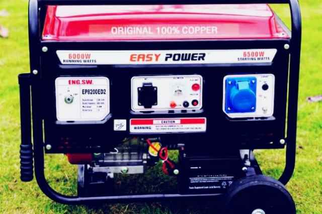 موتور برق بنزيني 6.5 كيلوات ايزي پاور مدل EP8200ED2