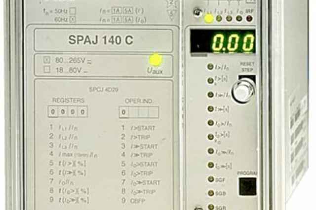 رله حفاظتي SPAJ 140 C ساخت ABB فنلاند