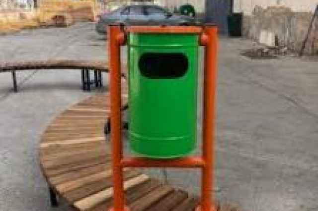 توليد سطل زباله فلزي پاركي در تهران